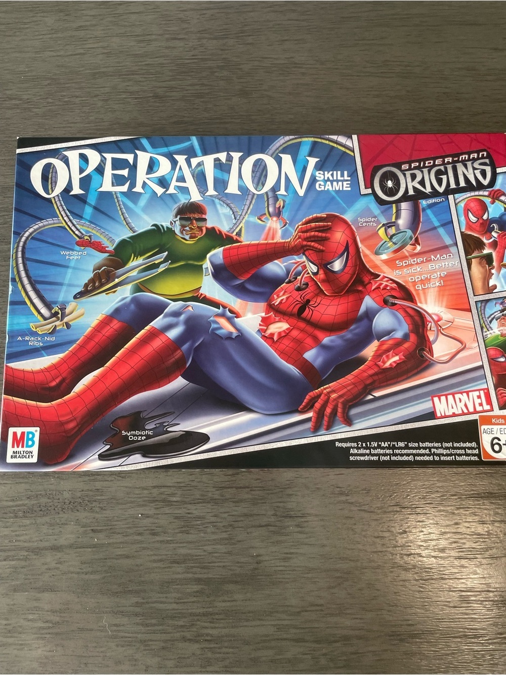 Marvel Operation Spider-Man Origins Game